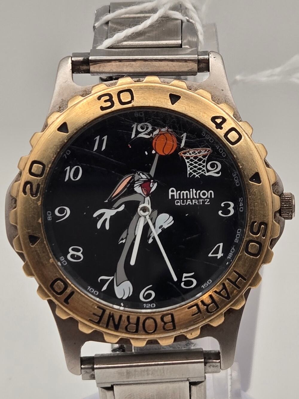 Vintage 1993 Armitron Bugs Bunny Basketball Watch